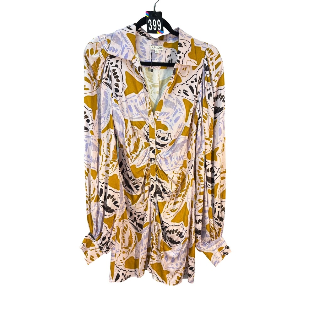 For Love and Lemons Esmeralda Long Sleeve Mini Dress (MSRP: $ 234) Large - Picture 9 of 13
